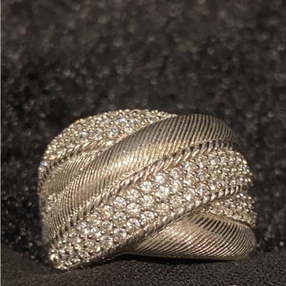 Judith Ripka Big- BoldCZ Highway ring
